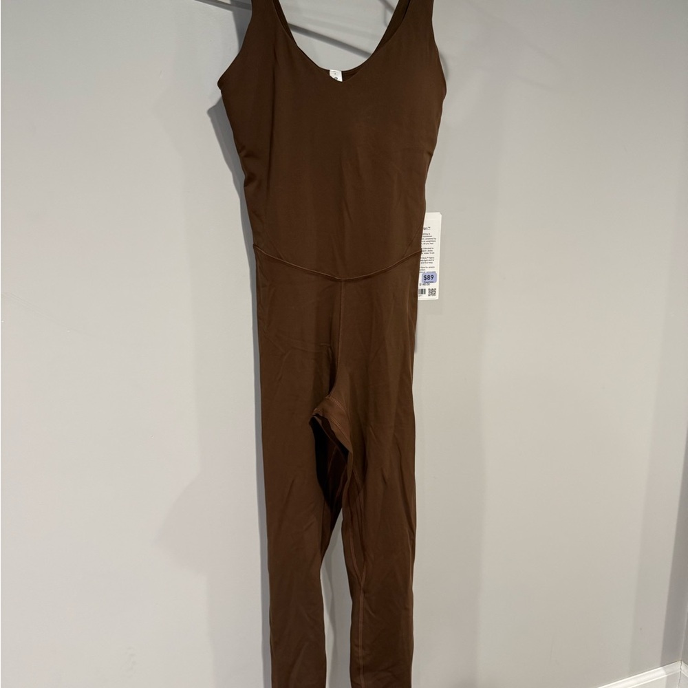 Lululemon Brown V-Neck Top